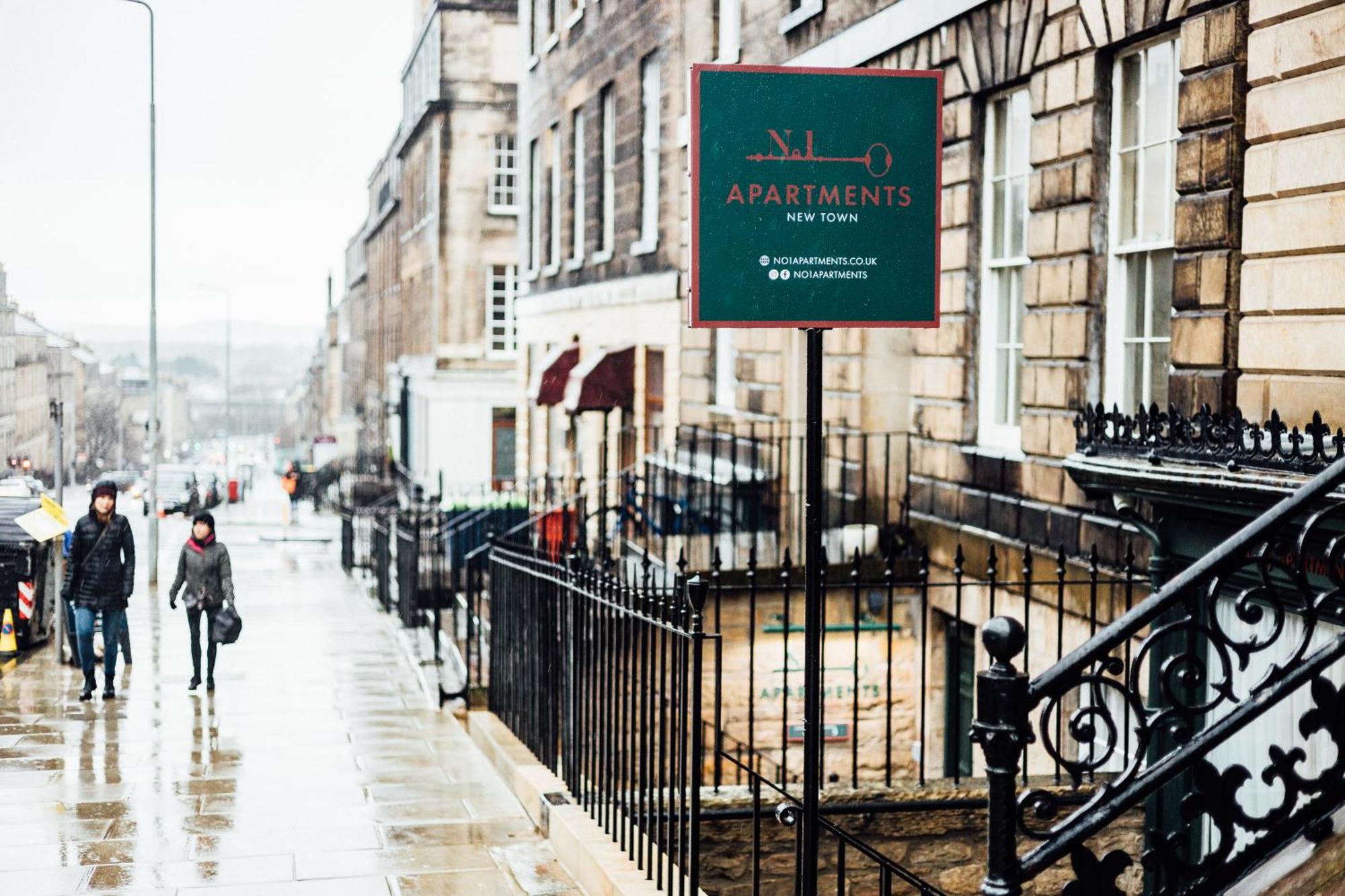 No1 Apartments Edinburgh - New Town Bagian luar foto